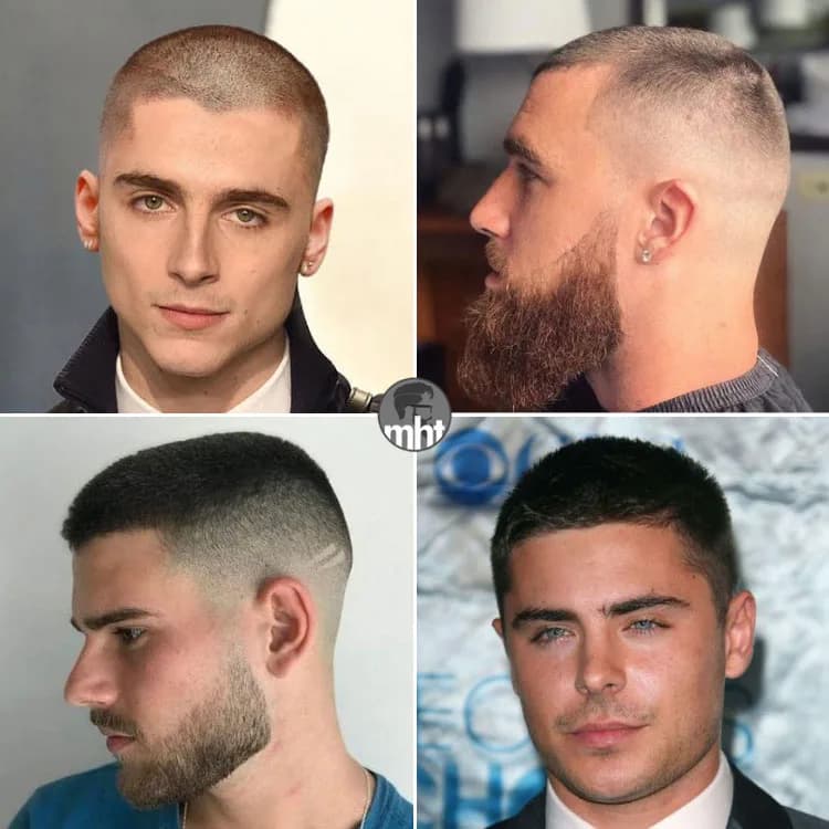 Professional Buzz - Professional buzz cut style guide featuring professional buzz with 6-9mm length